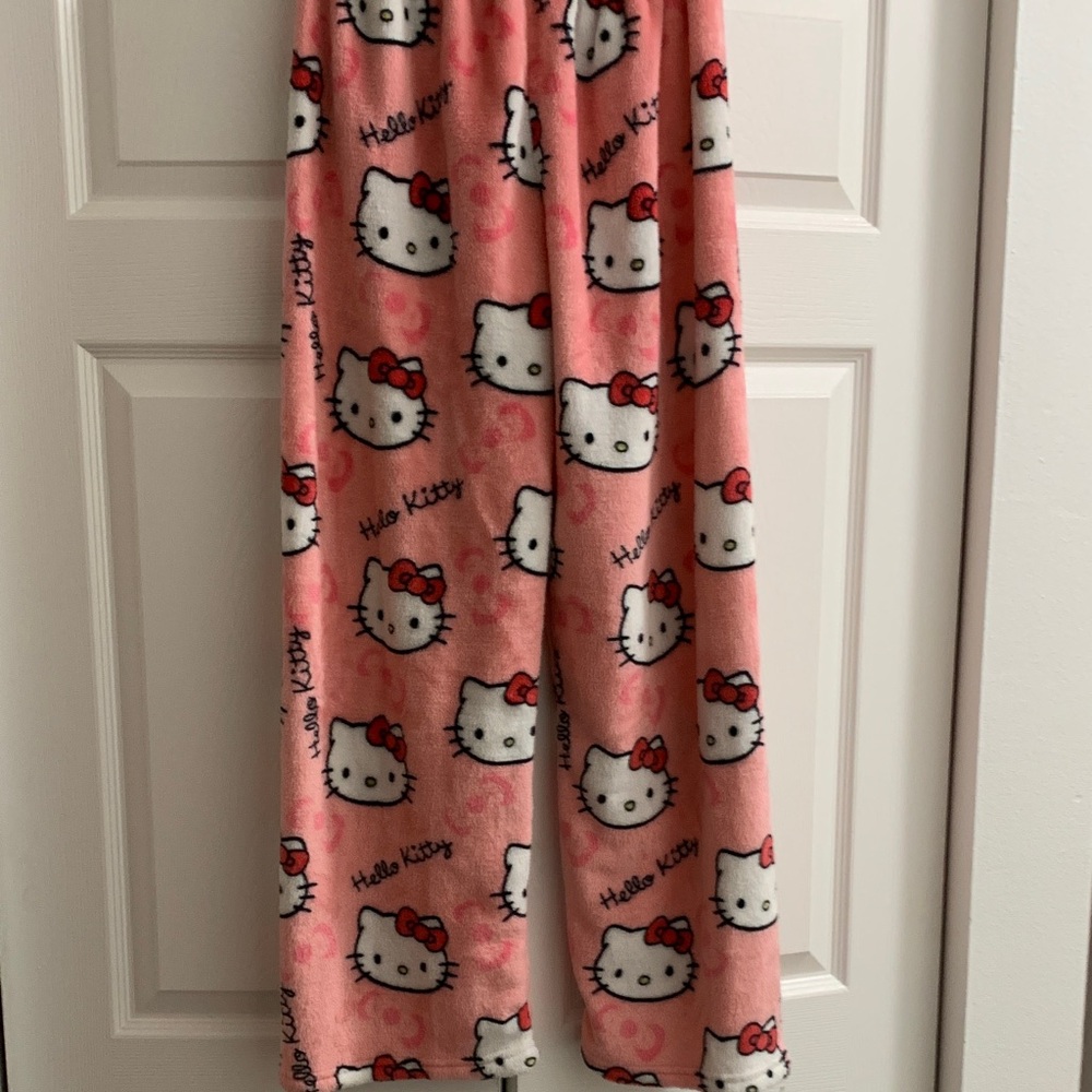 Hello Kitty Pink Pajama Bottoms